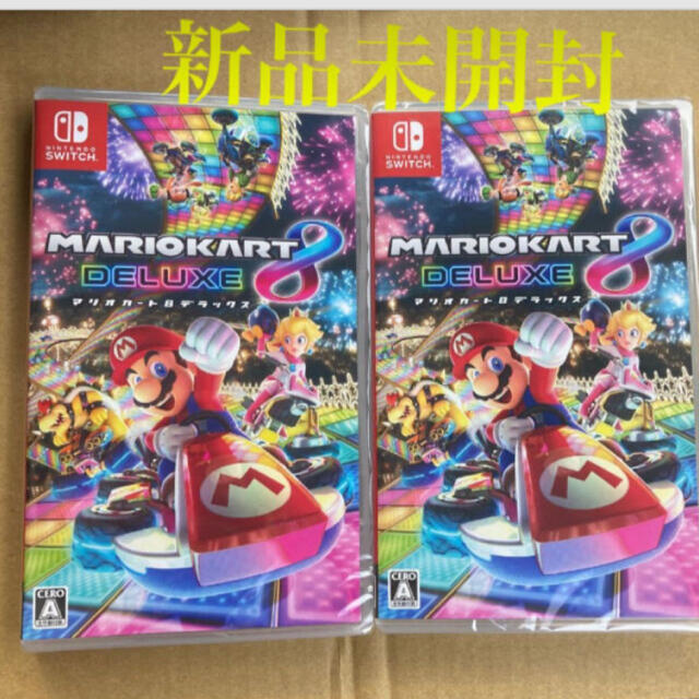 新品 未使用 マリオカート8 デラックス Switch