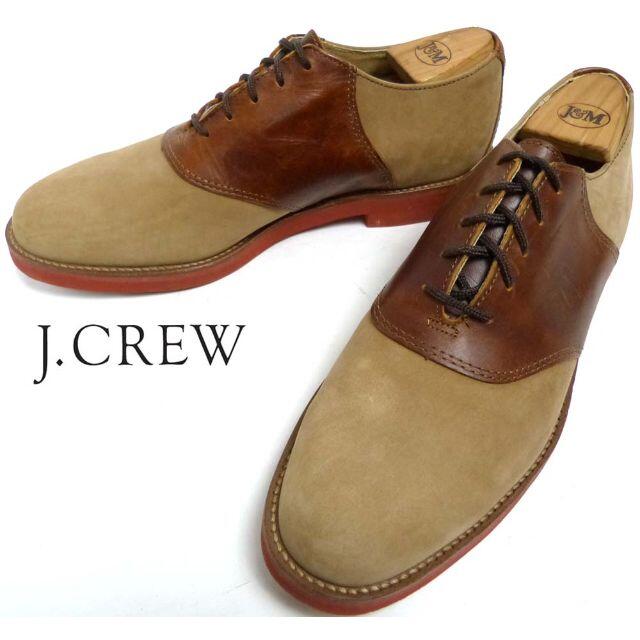 J.Crew(ジェイクルー)のJ.CREW/ジェイクルー  コンビレザー サドルシューズ 10M(28cm相当 メンズの靴/シューズ(ドレス/ビジネス)の商品写真