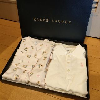 ラルフローレン(Ralph Lauren)の新品未使用‼️ラルフローレン 出産祝い ロンパースセット(ロンパース)