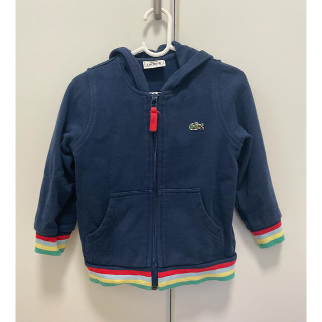 LACOSTE(ラコステ)の値下げ　ラコステ❤️パーカー　キッズ キッズ/ベビー/マタニティのキッズ服男の子用(90cm~)(ジャケット/上着)の商品写真