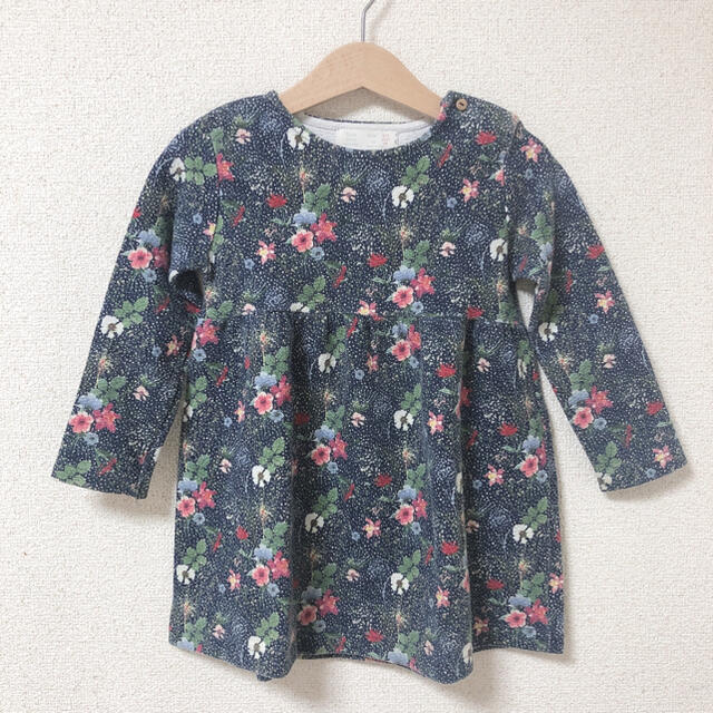 ZARA KIDS(ザラキッズ)のzara baby 花柄ワンピース キッズ/ベビー/マタニティのキッズ服女の子用(90cm~)(ワンピース)の商品写真