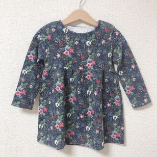 ザラキッズ(ZARA KIDS)のzara baby 花柄ワンピース(ワンピース)