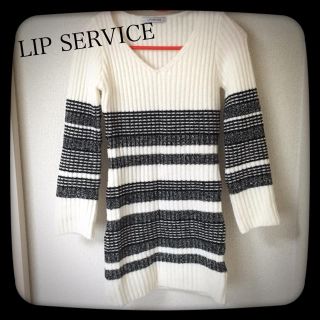 リップサービス(LIP SERVICE)のLIP♡ニットワンピース(ニット/セーター)