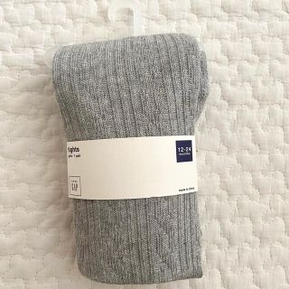 ベビーギャップ(babyGAP)の【新品未使用】baby Gap♡くまタイツ ベアタイツ ケーブル 12-24m(靴下/タイツ)