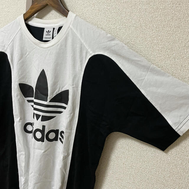 adidas(アディダス)のadidas orignals 半袖 ワイド シルエット Tシャツ ユーズド レディースのトップス(Tシャツ(半袖/袖なし))の商品写真