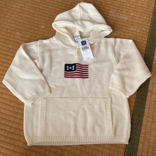 babyGAP(ベビーギャップ)の新品 未使用 ギャップベビー 90cm セーター キッズ/ベビー/マタニティのキッズ服男の子用(90cm~)(ニット)の商品写真