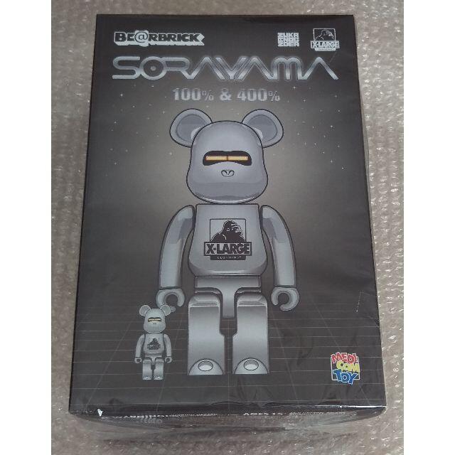 BE@RBRICK XLARGE SORAYAMA 100％ & 400％