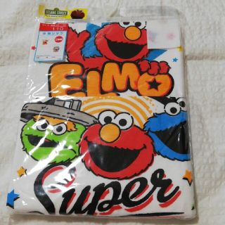 セサミストリート(SESAME STREET)の新品　セサミストリート柄半袖Tシャツ肌着2枚組み110cm(下着)