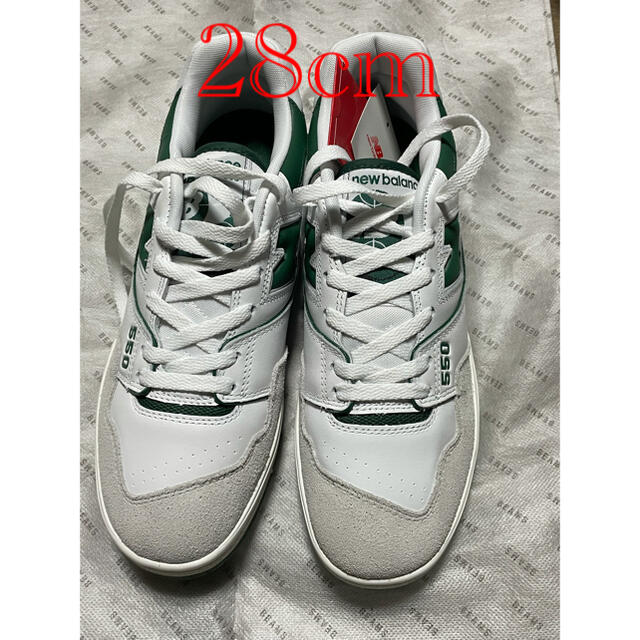 New Balance(ニューバランス)の新品‼️NEW BALANCE  BB550 ケリー 28cm メンズの靴/シューズ(スニーカー)の商品写真