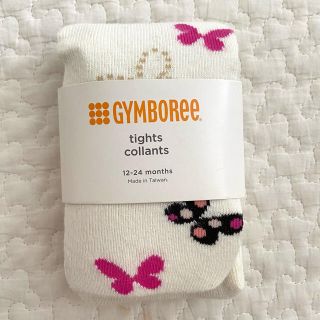 ジンボリー(GYMBOREE)の【新品】Gymboree♡ジンボリー タイツ  ちょうちょ 12-24m(靴下/タイツ)