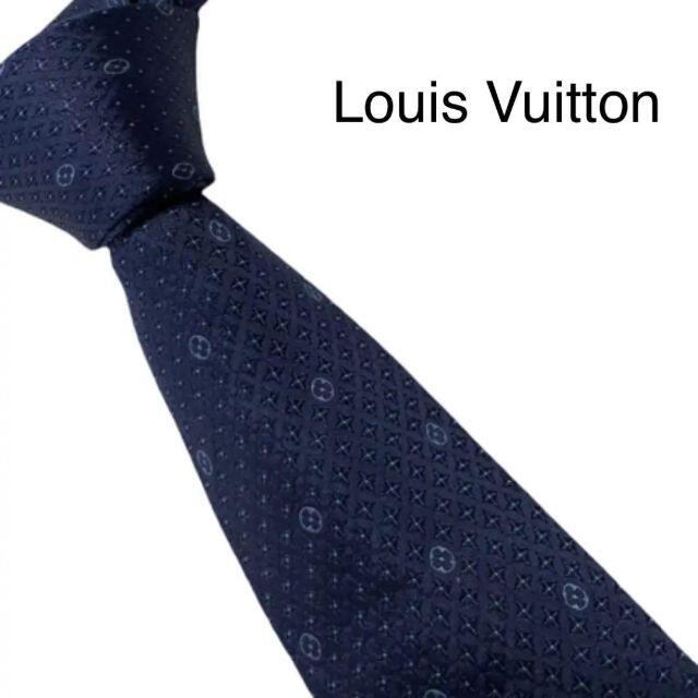 LOUIS VUITTON(ルイヴィトン)のLouis Vuitton ルイヴィトン　ネクタイ　モノグラム　ダミエ メンズのファッション小物(ネクタイ)の商品写真