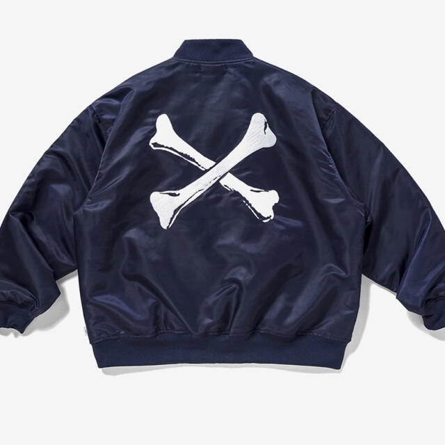 W)taps(ダブルタップス)の21FW WTAPS TEAM JACKET NAVY M ダブルタップス メンズのジャケット/アウター(ブルゾン)の商品写真