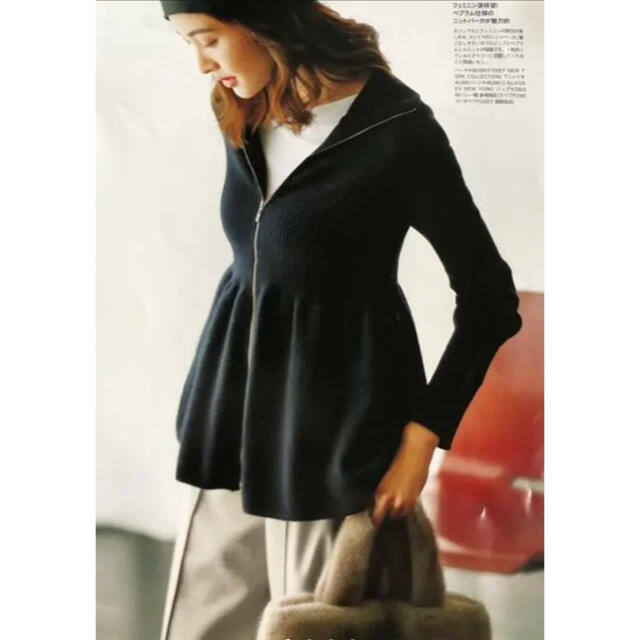 フォクシー リブニット フーディ カシミヤ パーカー 格安新品