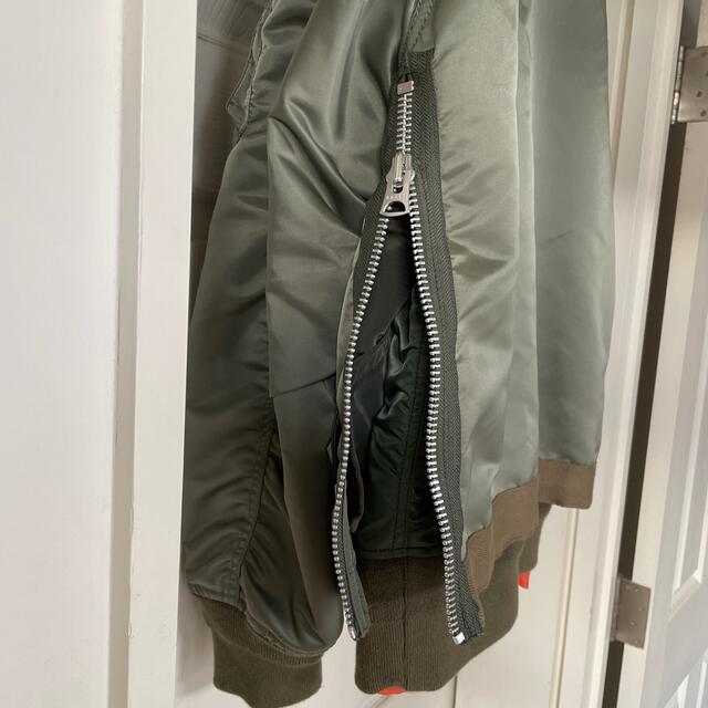 sacai(サカイ)の【smile373shi様専用】sacai 2020ss MA-1 レイヤード メンズのジャケット/アウター(ブルゾン)の商品写真