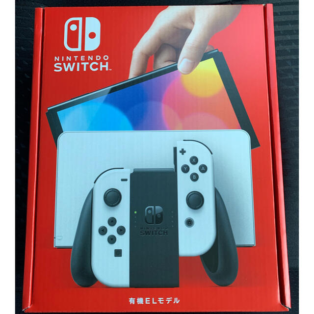 新品未使用　ニンテンドースイッチ　有機EL 本体　ホワイト　switch