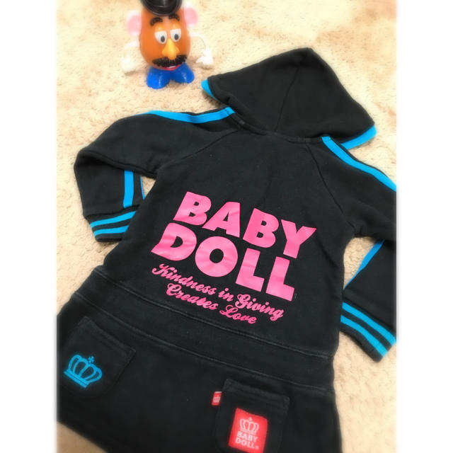 BABYDOLL(ベビードール)のBABY DOLL 90 ワンピース❤︎ キッズ/ベビー/マタニティのキッズ服女の子用(90cm~)(ワンピース)の商品写真