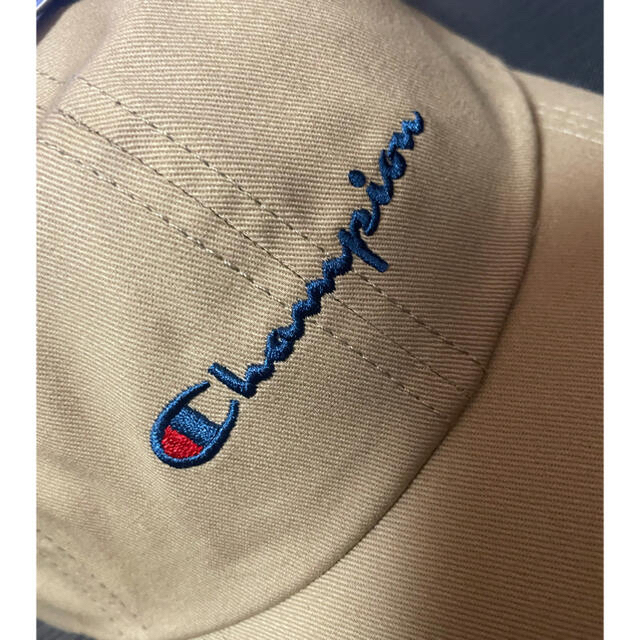 Champion(チャンピオン)の新品Champion キャップ🧢ベージュ レディースの帽子(キャップ)の商品写真