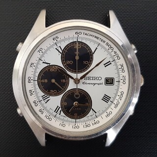 セイコー(SEIKO)のセイコー クロノグラフ 7T32-7C60 パンダ文字盤クォーツ　(腕時計(アナログ))