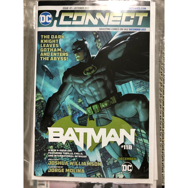 DC(ディーシー)のDC COMICS 2021年12月発売アメコミ紹介本 エンタメ/ホビーの雑誌(その他)の商品写真