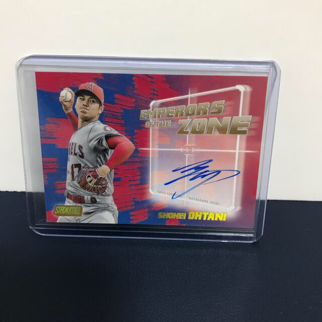 激レア　世界に1枚大谷翔平直筆サインカード 1/1 エンタメ/ホビーのトレーディングカード(シングルカード)の商品写真