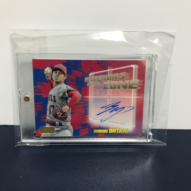 激レア 世界に1枚大谷翔平直筆サインカード 1/1