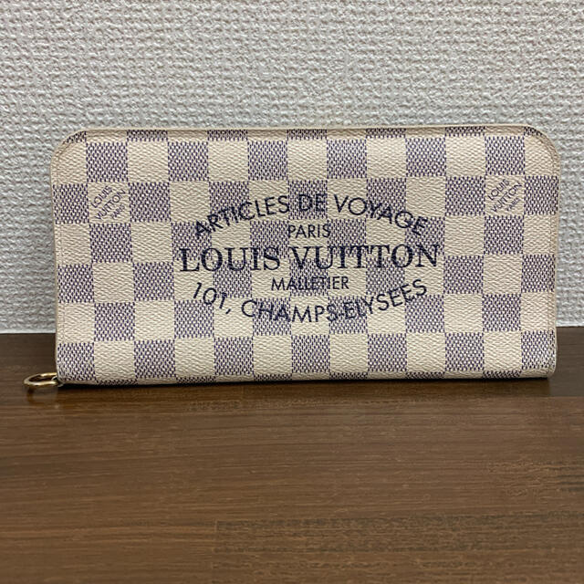 ルイヴィトン Louis Vutton ダミエアズール アンソリット 長財布財布