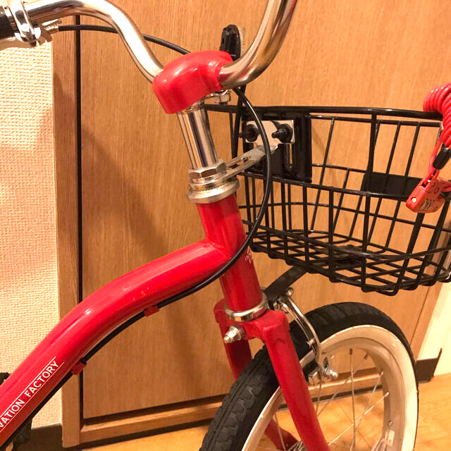 アサヒ(アサヒ)の子供自転車　補助輪付き　16インチ スポーツ/アウトドアの自転車(自転車本体)の商品写真