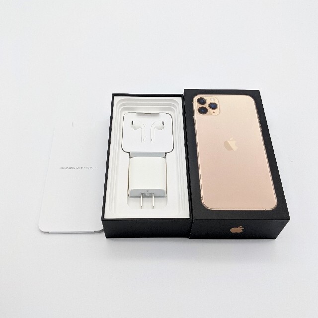 美品 iPhone 11 pro max 512GB GOLD SIMフリー