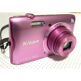 ニコン(Nikon)のNikon デジタルカメラ COOLPIX A300 ピンク SDカード付き！(コンパクトデジタルカメラ)