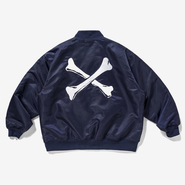 Mサイズ NAVY 21AW  WTAPS TEAM JACKETジャケット/アウター