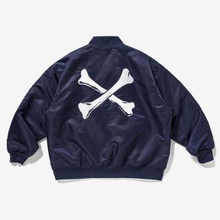 ダブルタップス(W)taps)の Mサイズ NAVY 21AW  WTAPS TEAM JACKET(ナイロンジャケット)