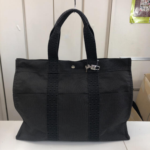 美品 HERMES エールライン トートGM トートバッグ