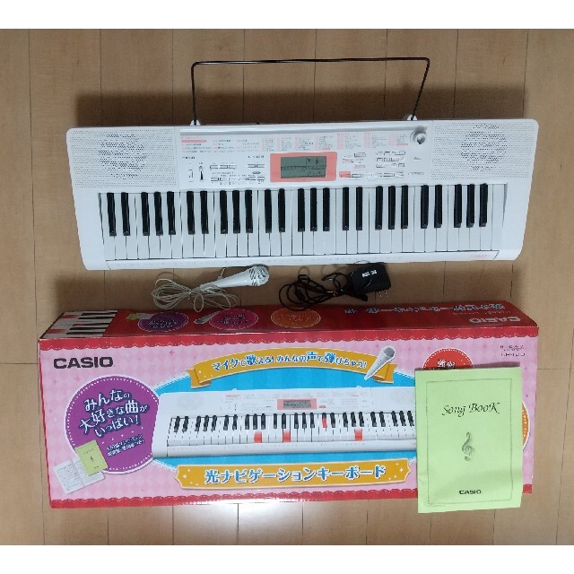 CASIO(カシオ)のひいちゃんさま専用！カシオ 光ナビゲーション電子ピアノ LK123 楽器の鍵盤楽器(キーボード/シンセサイザー)の商品写真