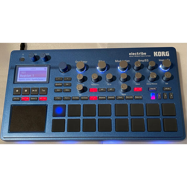 KORG electribe2 ブルー 送料無料