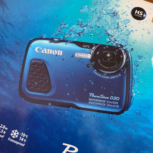 CANON powershot D30 防水 防塵 対衝撃 アウトドア -