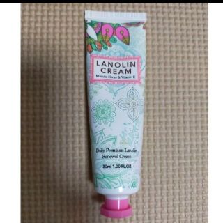 LANOLIN CREAM　ハンドクリーム　新品未使用(ハンドクリーム)