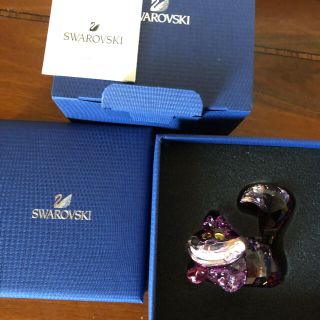 スワロフスキー(SWAROVSKI)のスワロフスキー ディズニー チェシャ猫(その他)