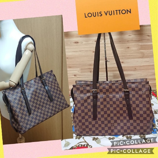 【専用】美品正規品LOUIS VUITTON ダミエ エベヌ チェルシー★バッグ