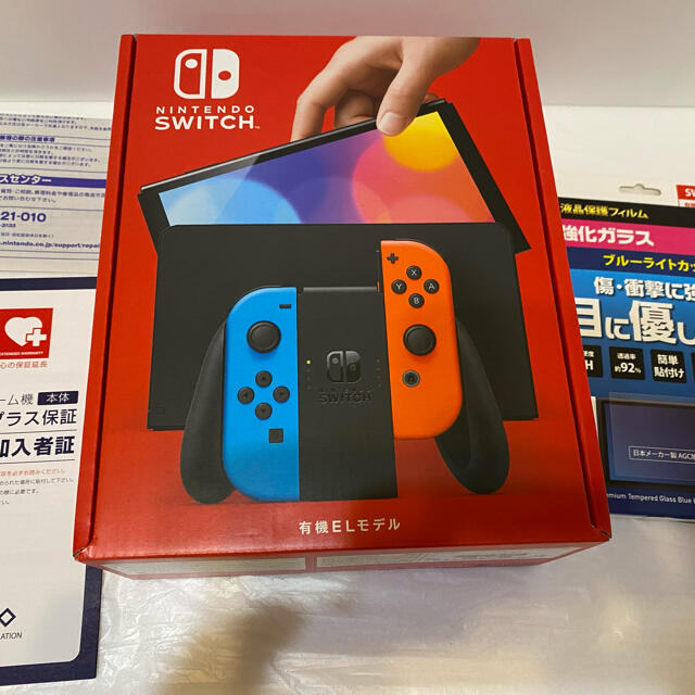 返品?交換対象商品】 Nintendo Switch - 任天堂スイッチ 有機el ネオン