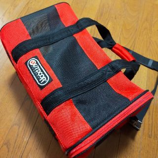 アウトドア(OUTDOOR)のキャリーバッグ　ゲージ　ペット用(かご/ケージ)