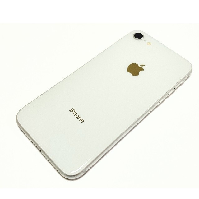 【ジャンク】iPhone8 64GB ホワイト 判定○ SIMロック解除済み