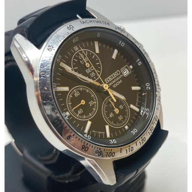 SEIKO(セイコー)のSEIKO メンズ クォーツ 腕時計 クロノグラフ 7t92-0dw0 メンズの時計(腕時計(アナログ))の商品写真