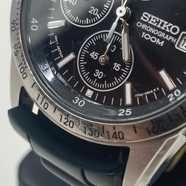 SEIKO(セイコー)のSEIKO メンズ クォーツ 腕時計 クロノグラフ 7t92-0dw0 メンズの時計(腕時計(アナログ))の商品写真