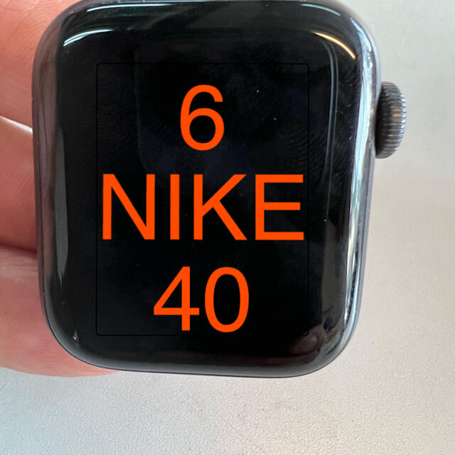 アップルウォッチシリーズ6 ナイキ 40