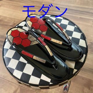 [🖤本革草履　新品:未使用　草履　サービス品🖤](下駄/草履)