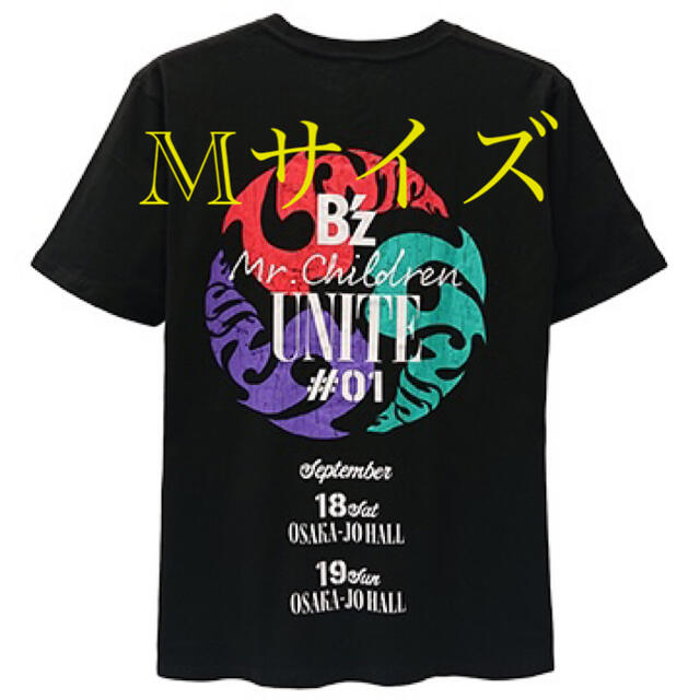 B'z UNITE Mr.Children ミスチル 大阪限定コラボTシャツ M