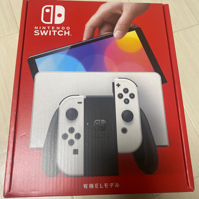 Nintendo Switch(ニンテンドースイッチ)のニンテンドー　スイッチ　有機ELモデル　新型 エンタメ/ホビーのゲームソフト/ゲーム機本体(家庭用ゲーム機本体)の商品写真