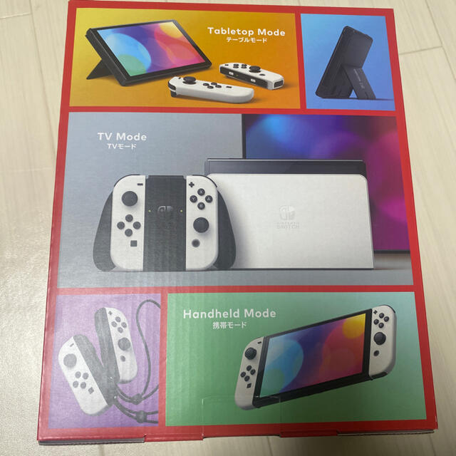 Nintendo Switch(ニンテンドースイッチ)のニンテンドー　スイッチ　有機ELモデル　新型 エンタメ/ホビーのゲームソフト/ゲーム機本体(家庭用ゲーム機本体)の商品写真