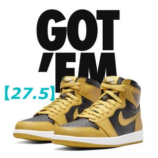 ナイキ(NIKE)のNIKE AIR JORDAN 1  POLLEN　【新品未使用品】(スニーカー)