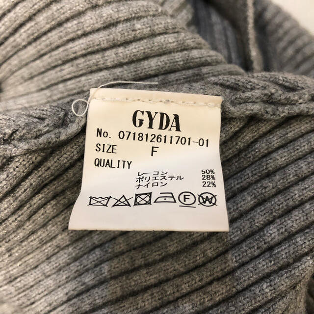 GYDA(ジェイダ)のGYDA ニットトップス レディースのトップス(ニット/セーター)の商品写真